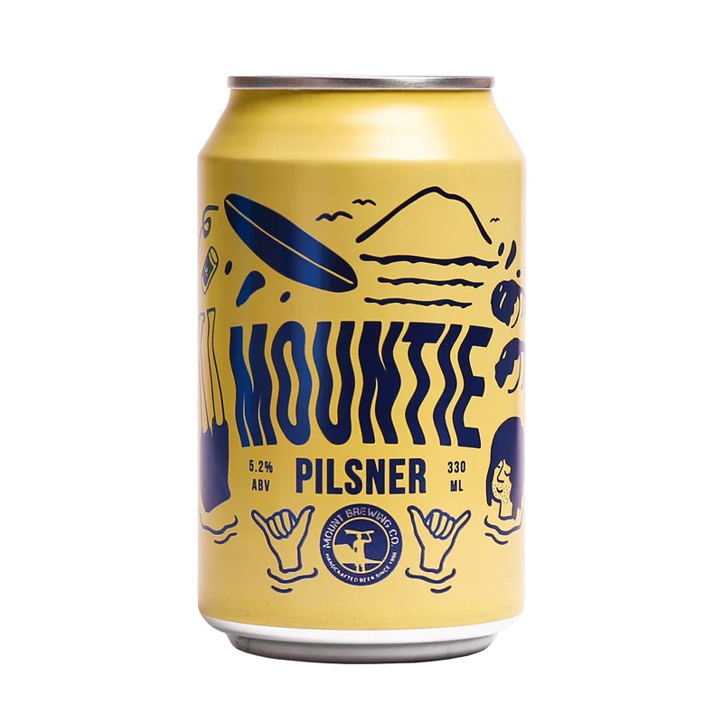 Mount Brewing Mountie Pilsner 330ml Can