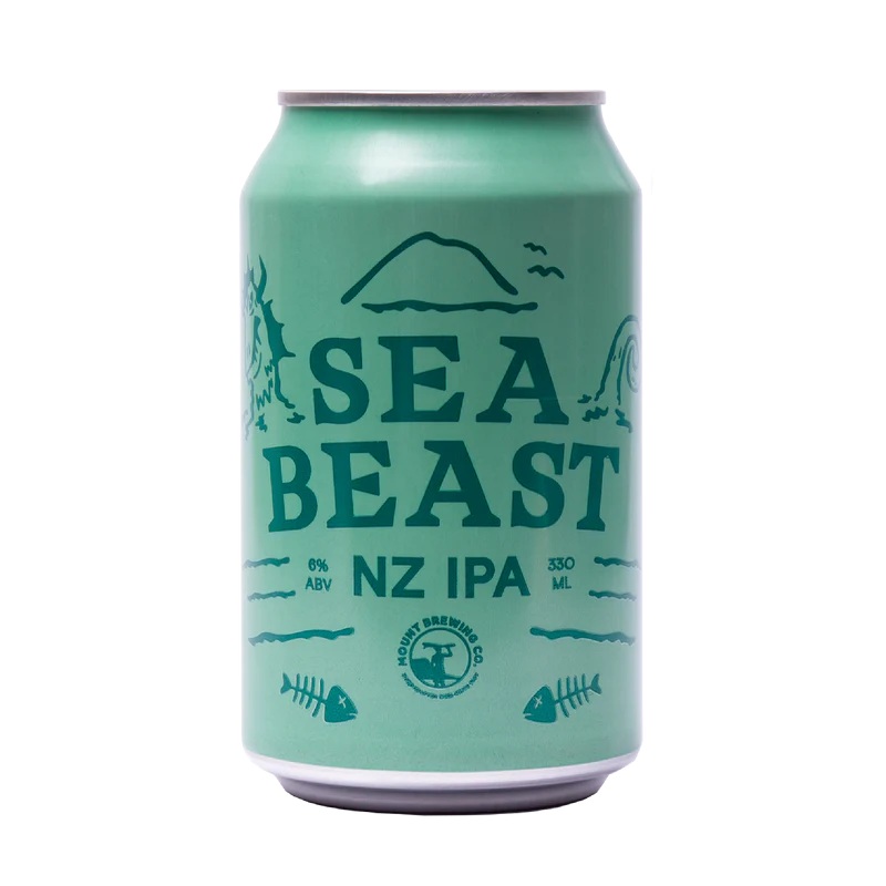 Mount Brewing Sea Beast NZIPA 330ml Can