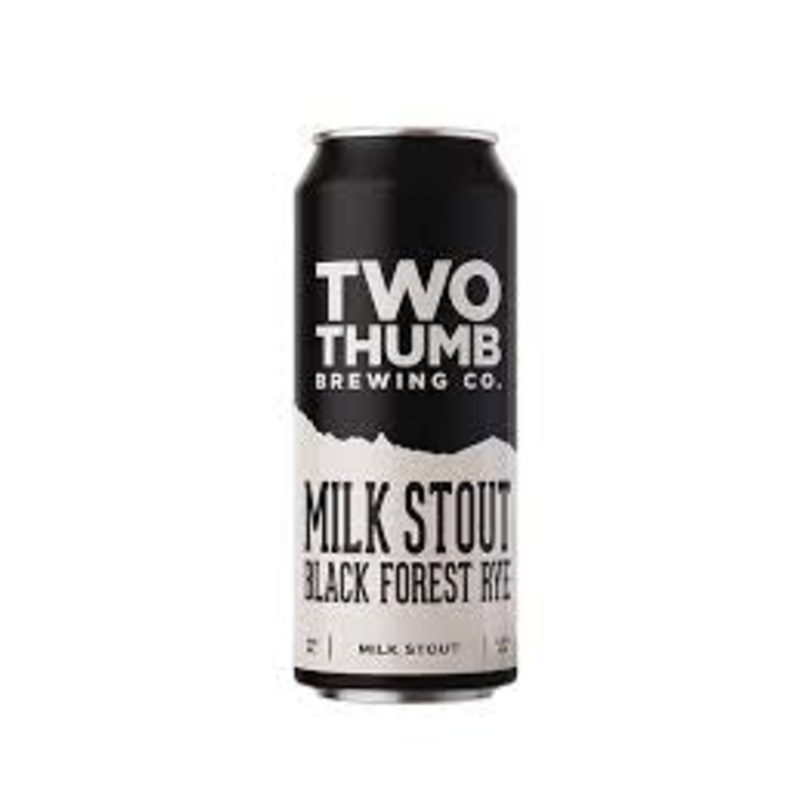 Two Thumb Brewing Milk Stout Black Forest Rye 440ml