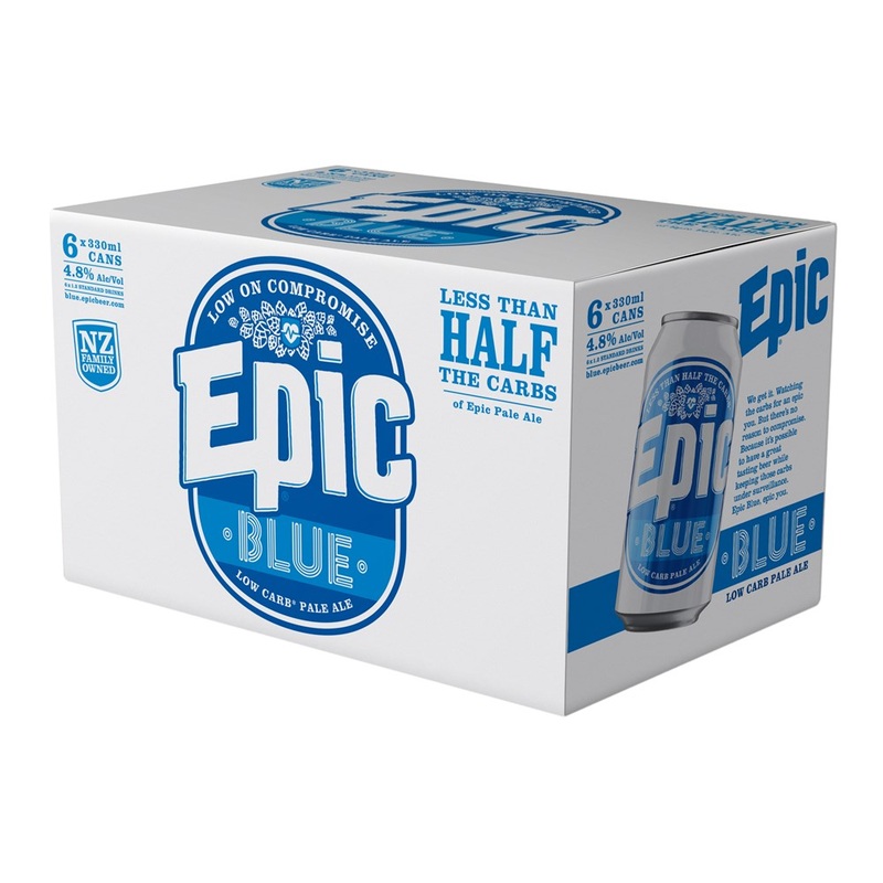 Epic Blue Low Carb Pale Ale 6pk Cans