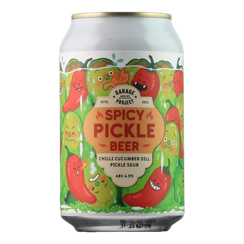 Garage Project Spicy Pickle Beer Sour 330ml Can