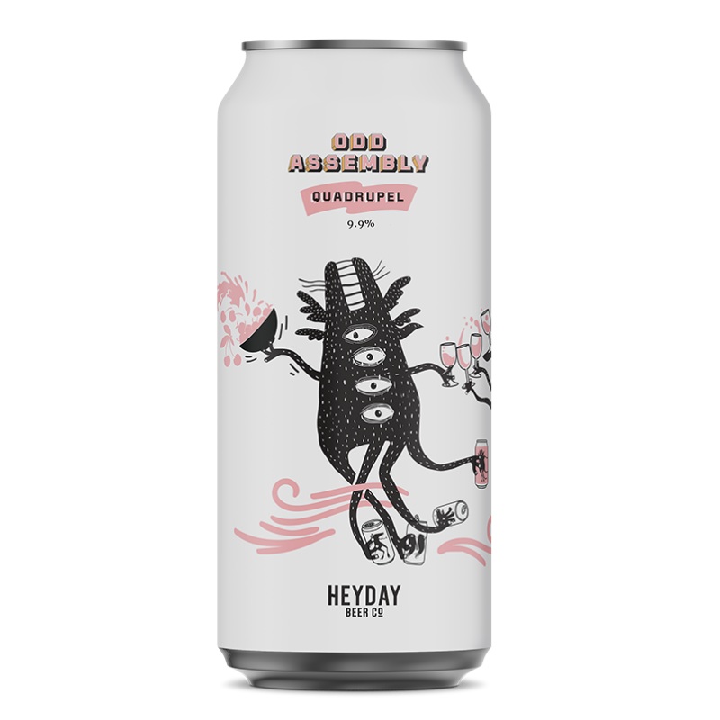 Heyday Odd Assembly Quadrupel 440ml