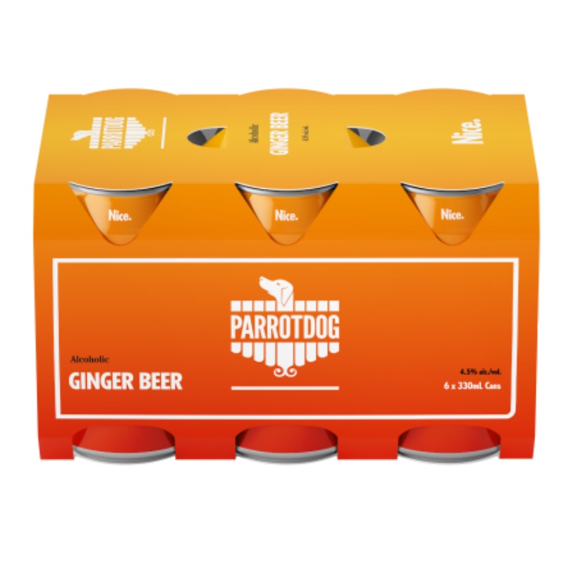 Parrotdog Ginger Beer 6 pack 330ml cans
