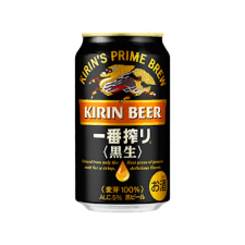 Kirin Ichiban Shibori Dark 350ml Can