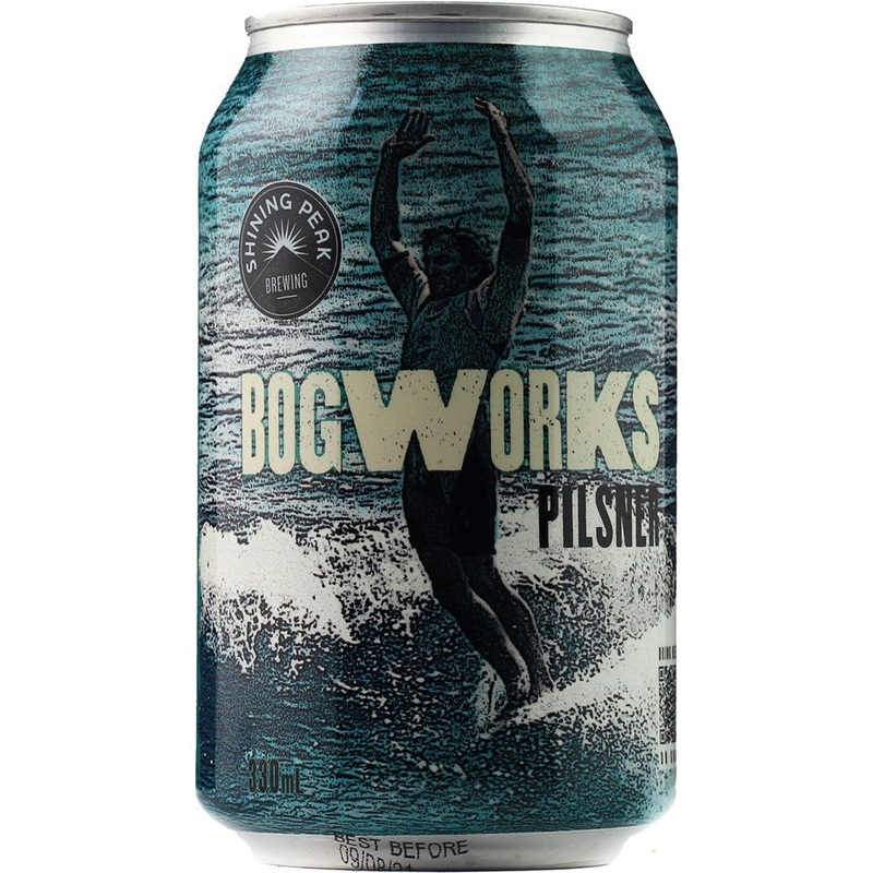 Shining Peak Bogworks Pilsner 330ml