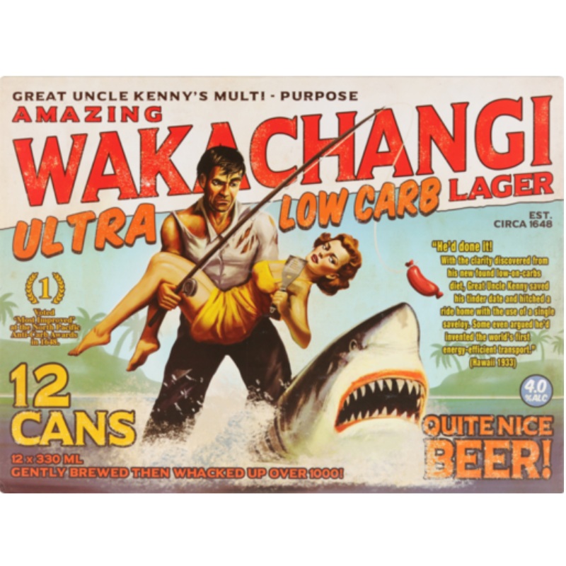 Wakachangi Low Carb 12pk Cans|EACH